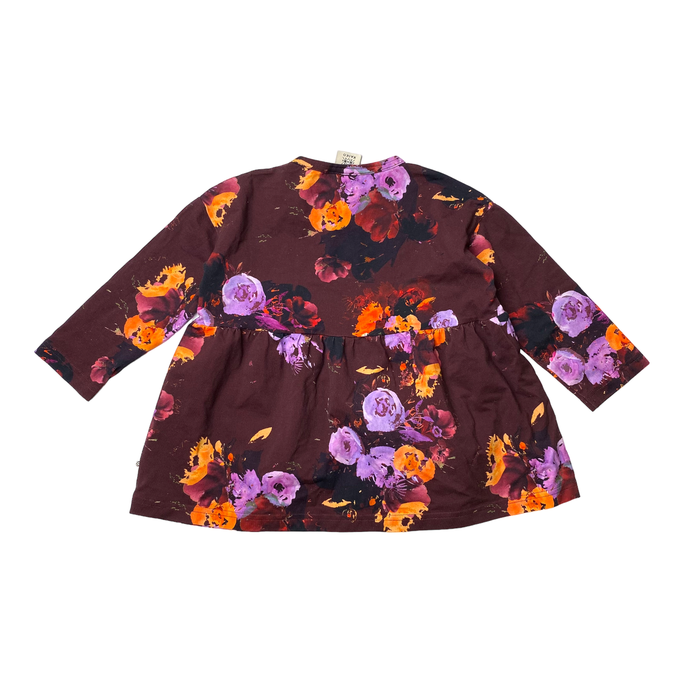 Kaiko shirt, ruby rose | 98/104cm