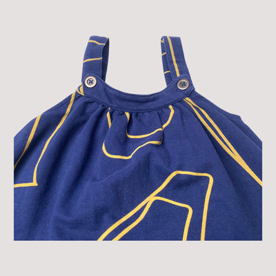 dungaree skirt, abstract | 98/104cm