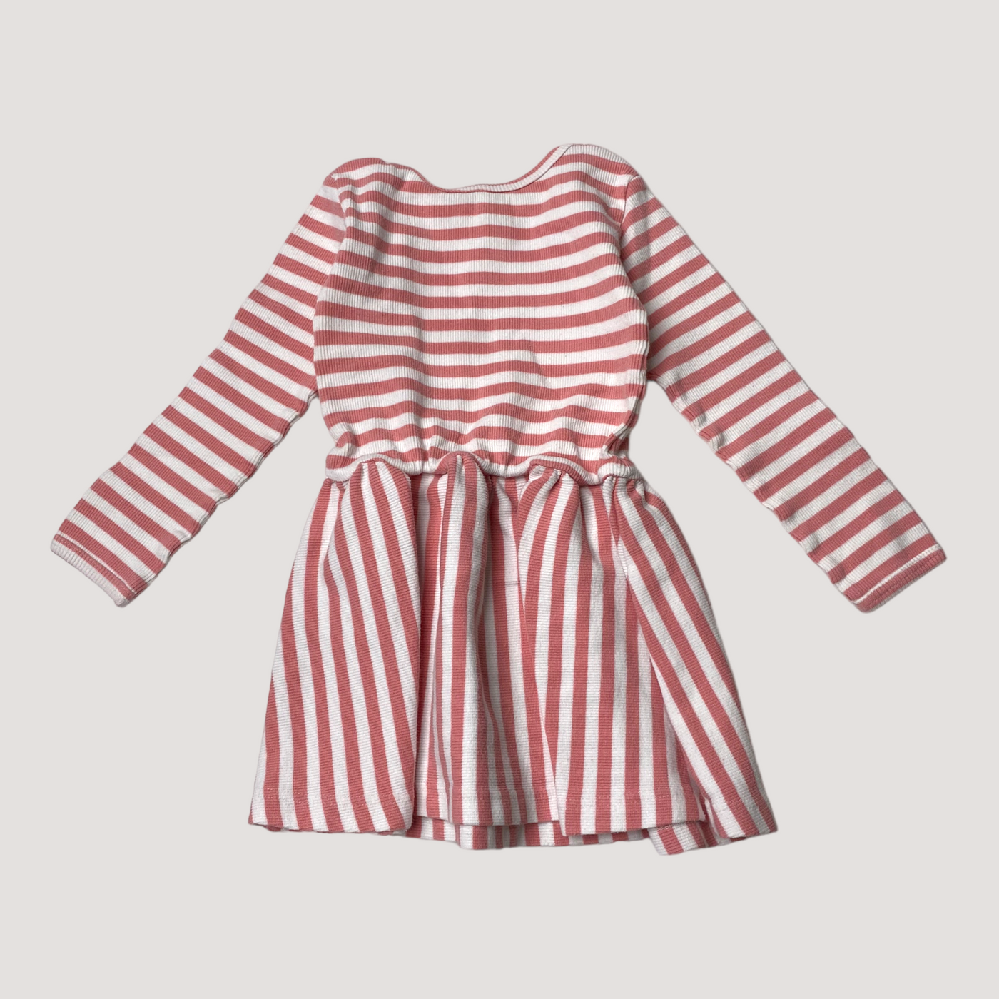 Metsola rib dress, stripes | 86/92cm