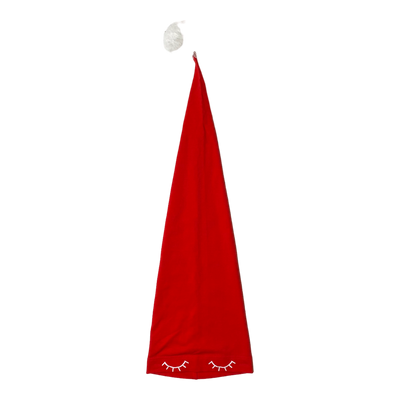 Metsola christmas hat, red  |3-5y