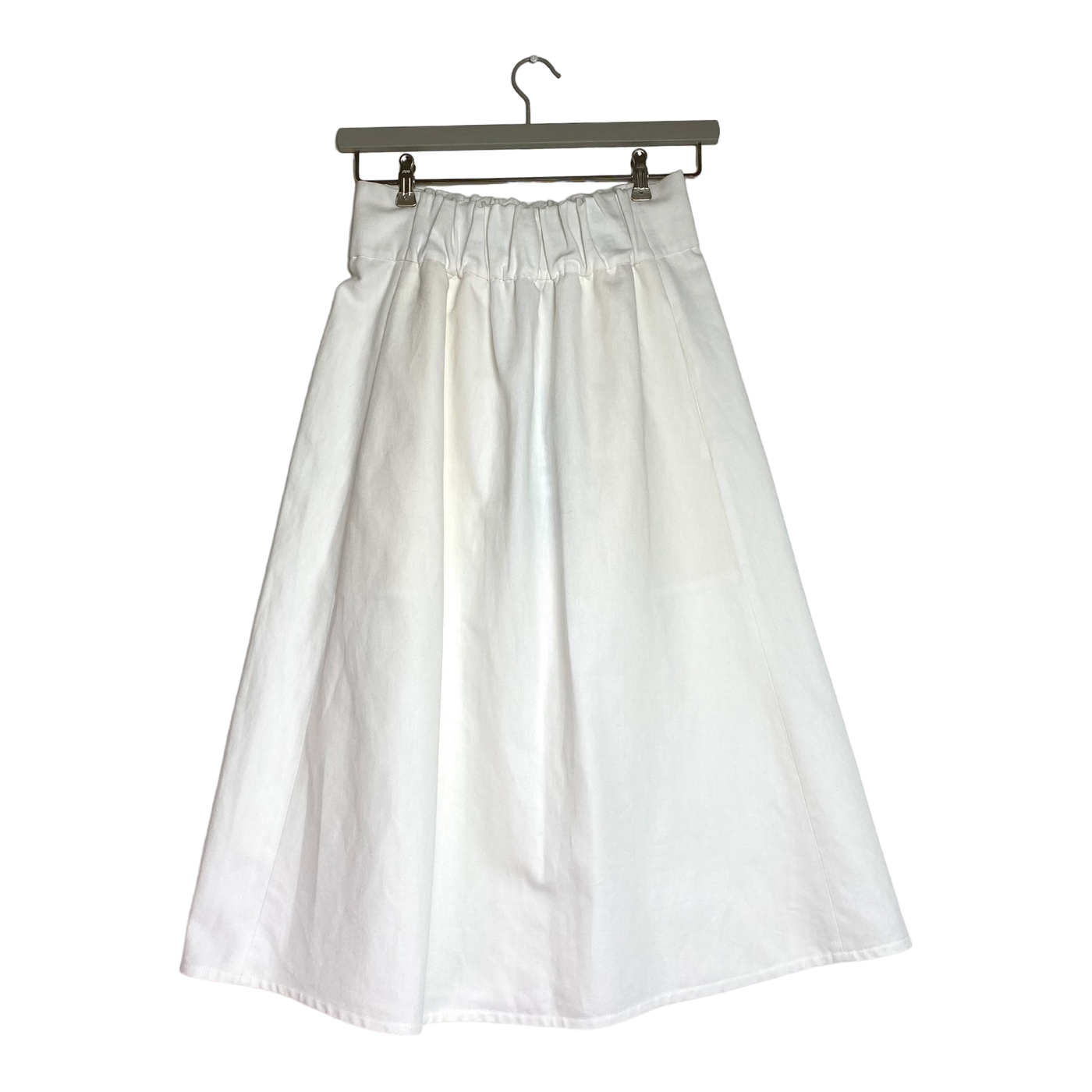 Studio Heijne milano linen mix skirt, off white | woman 38
