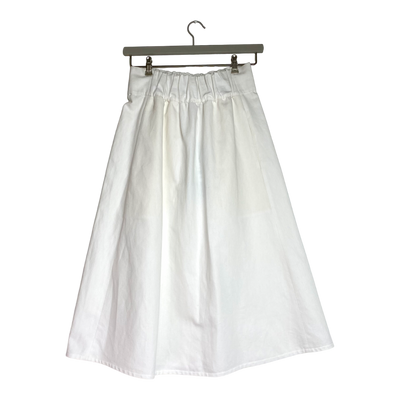 Studio Heijne milano linen mix skirt, off white | woman 38