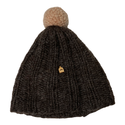 Myssyfarmi myssy pom beanie, coffee | onesize