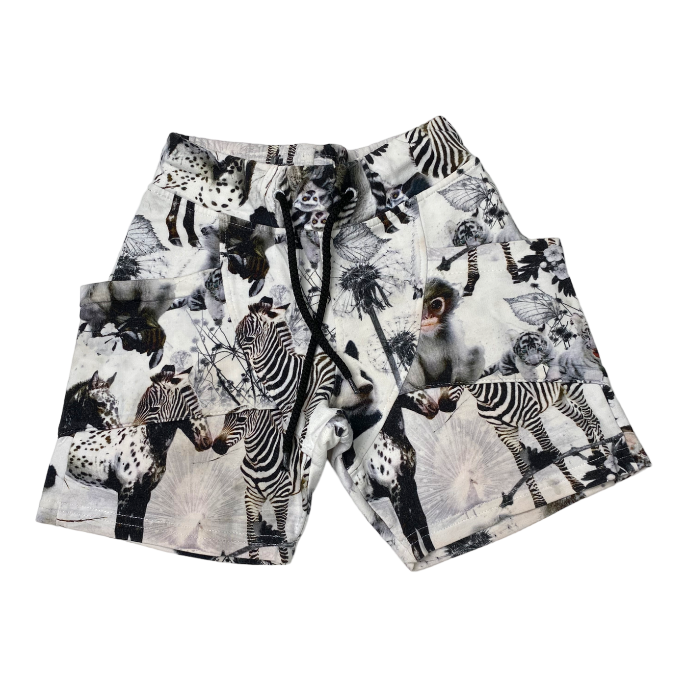 Gugguu sweat shorts, animals | 110cm