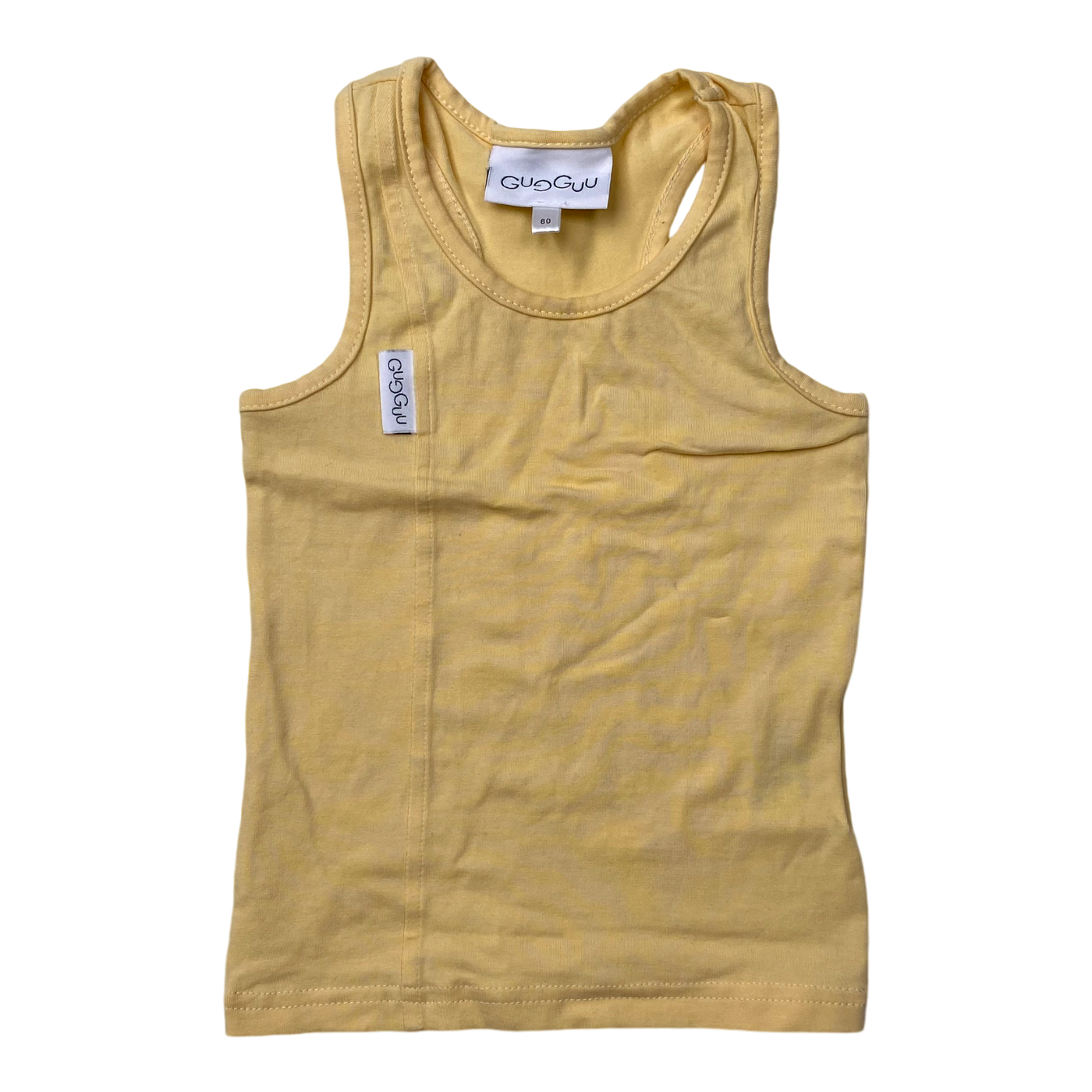 Gugguu tank top, lemon chiffon | 80cm