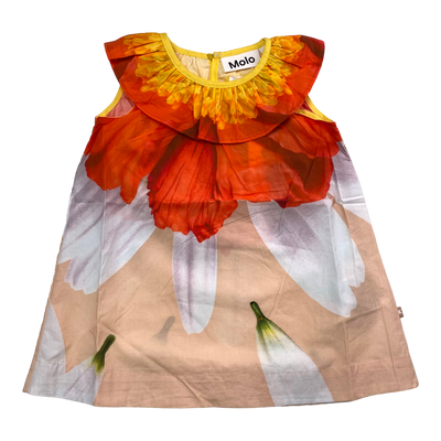 Molo ciera dress, flower | 74cm