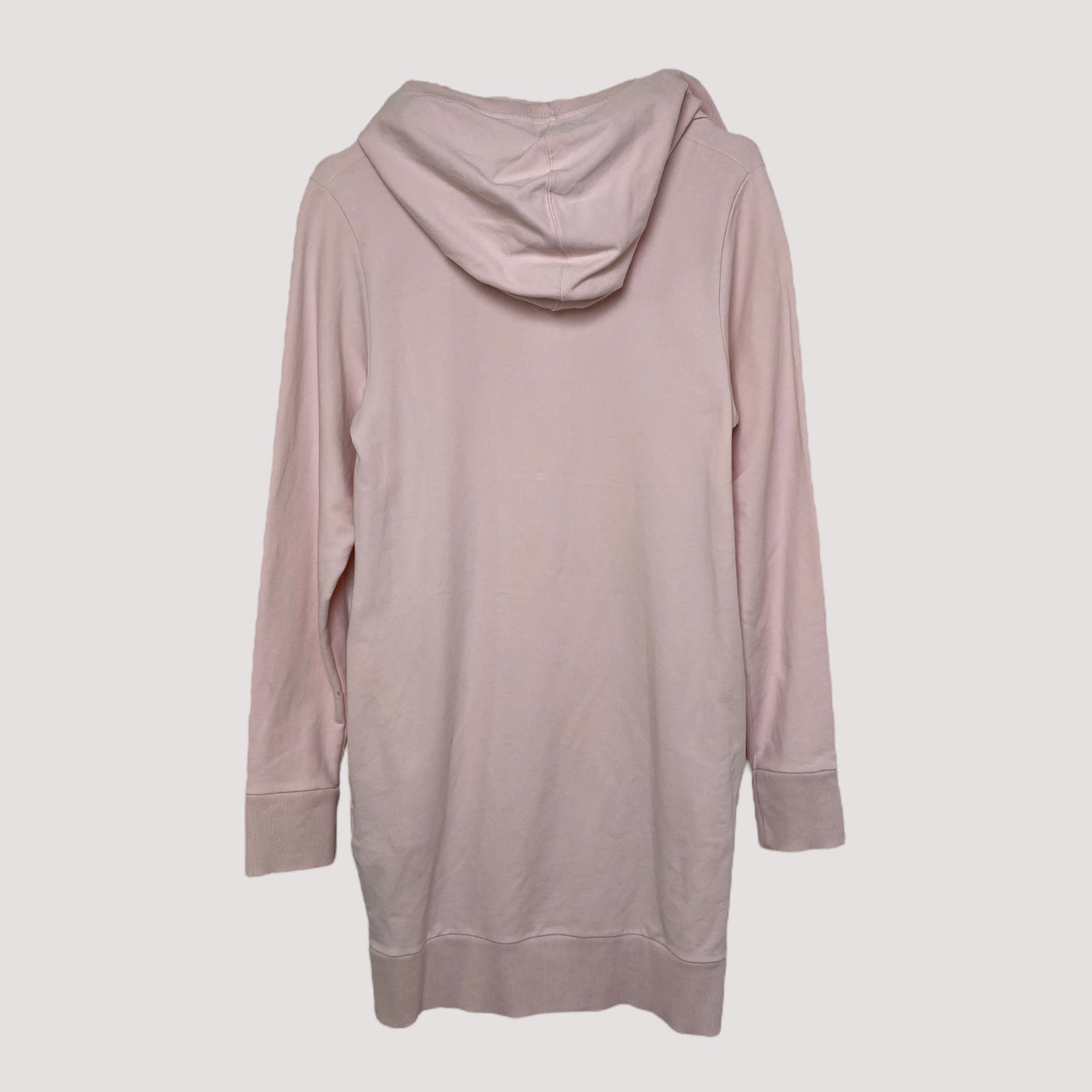 hoodie tunic, misty rose | women S
