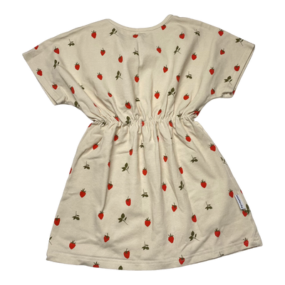 Metsola dress, strawberry | 98/104cm