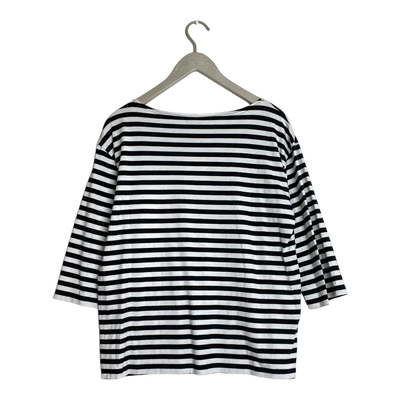 Marimekko tricot shirt, stripe | woman S