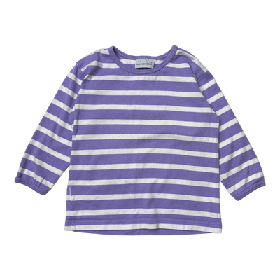 Marimekko stripe shirt, mauve | 90cm