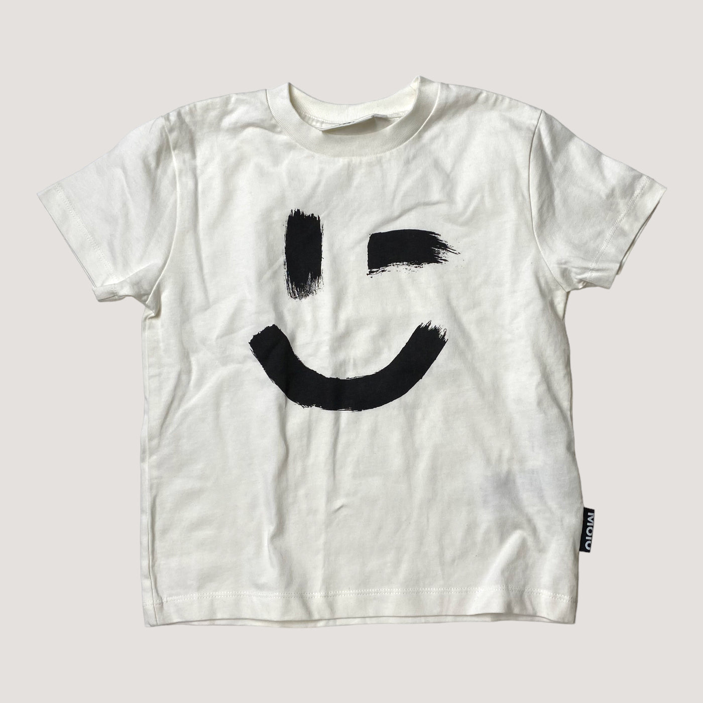 Molo t-shirt, white star | 104cm