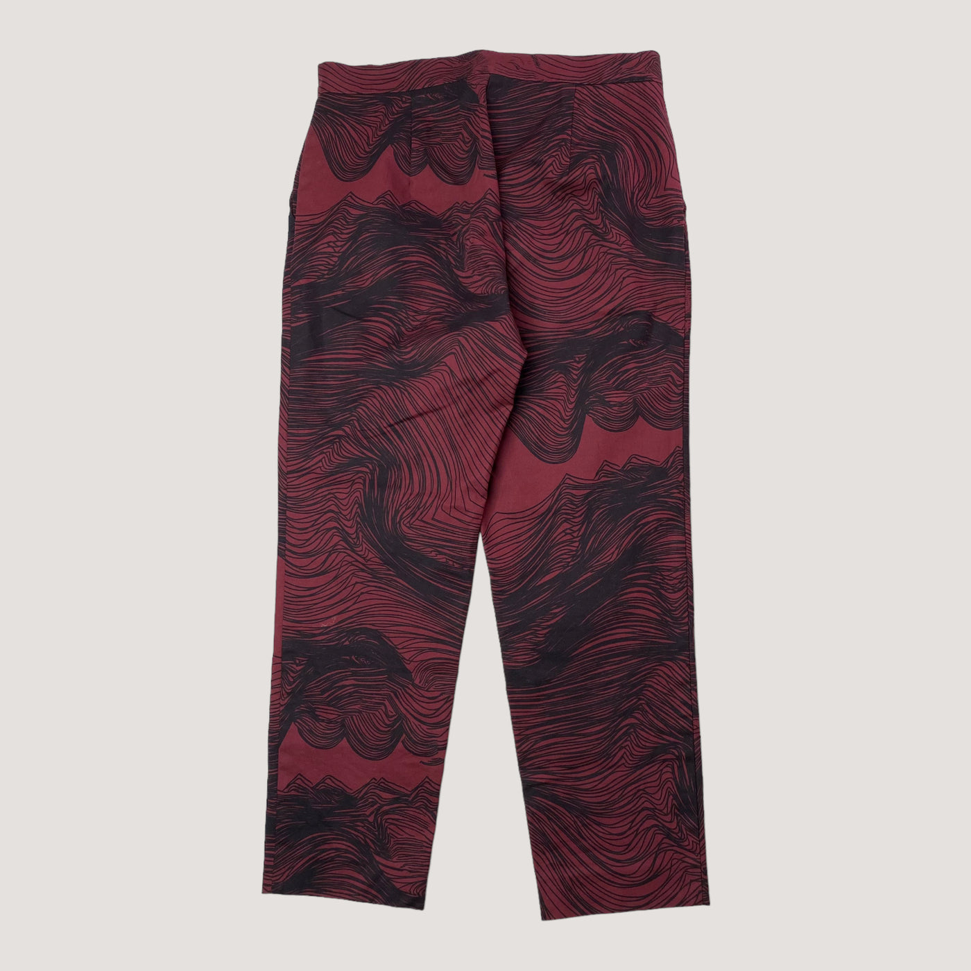 Marimekko pipsa simpukka pants, wine | woman 36