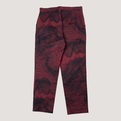 Marimekko pipsa simpukka pants, wine | woman 36