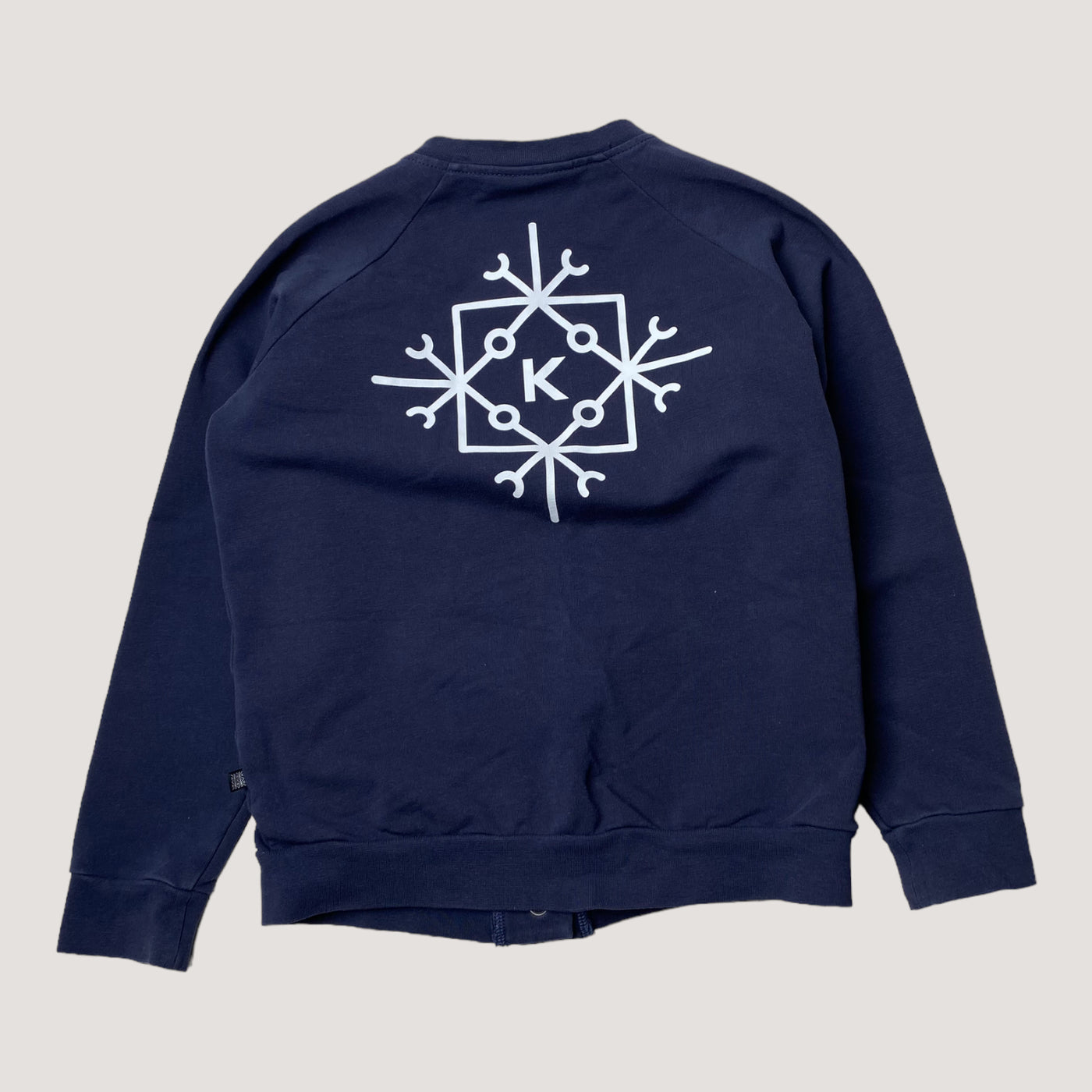 Kaiko logo sweat jacket, midnight blue | 122/128cm