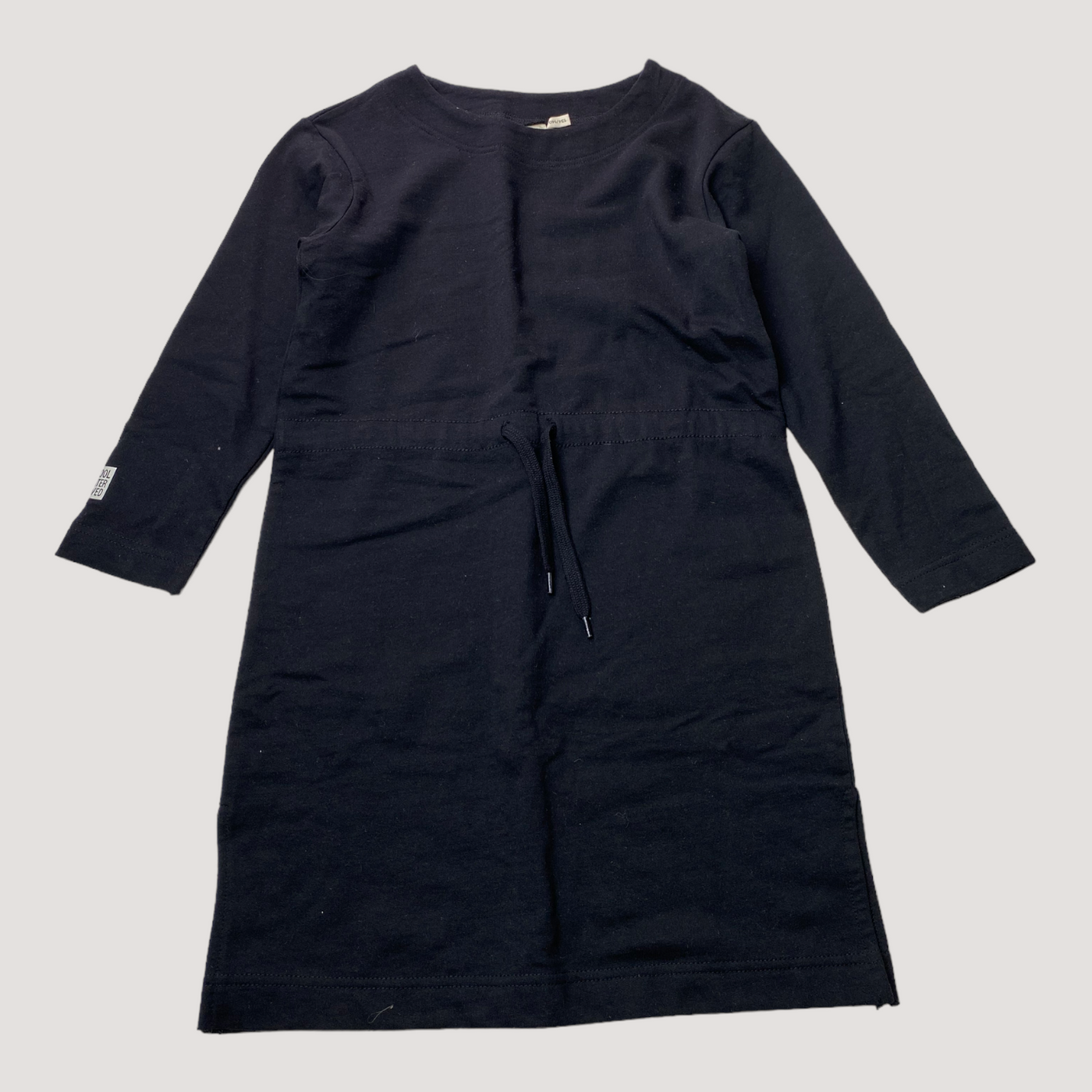 Mainio sweat dress, black | 134/140cm