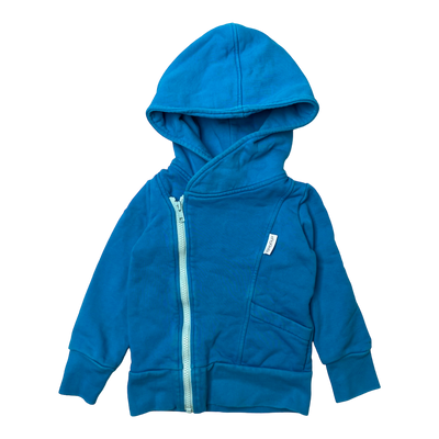 Gugguu zipper hoodie, blue | 92cm