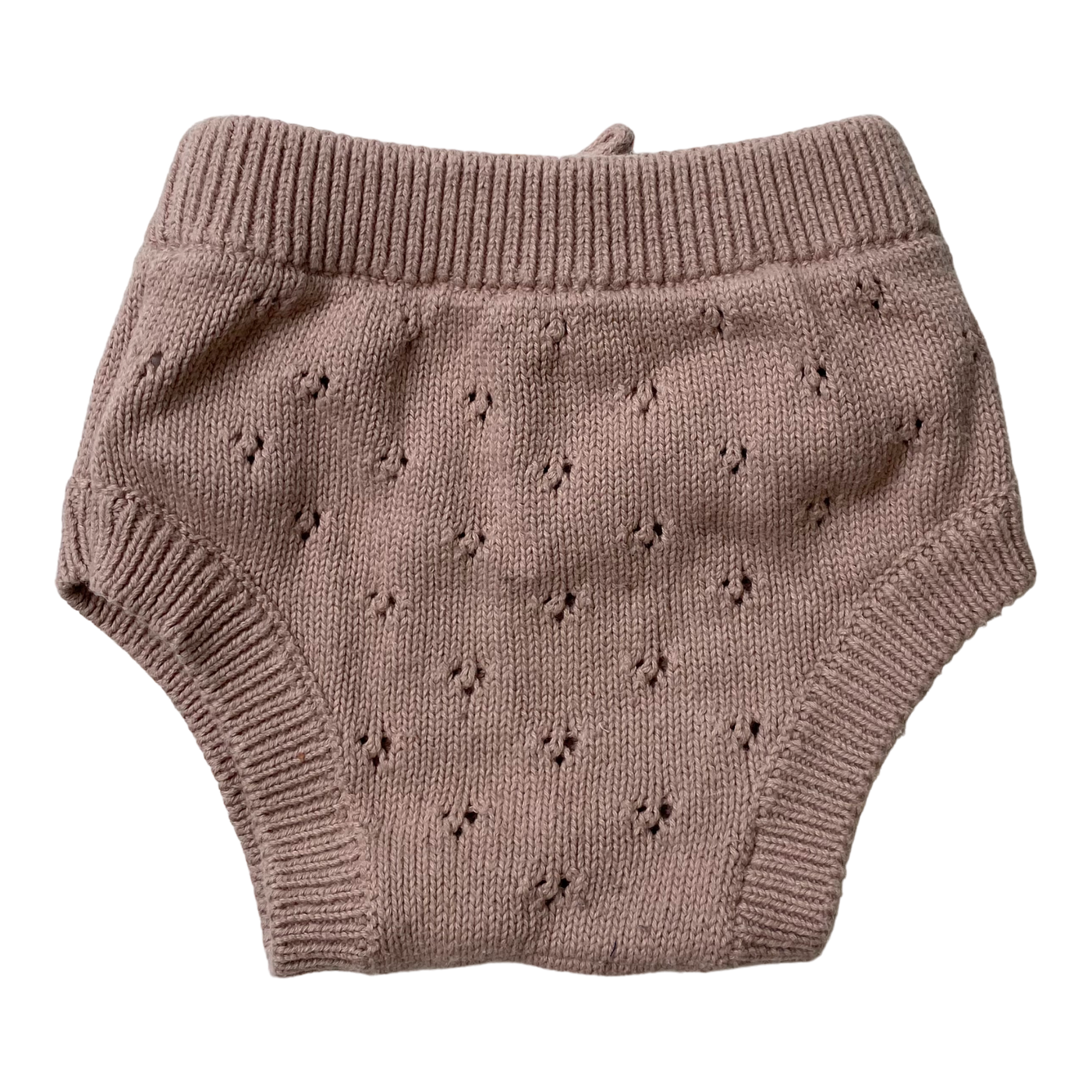 Jamie Kay knitted bloomers, almond | 6-12m