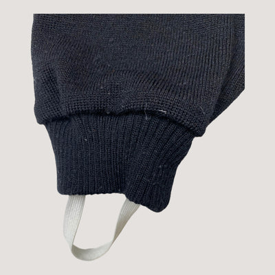 Kivat wool pants, black  | 120cm