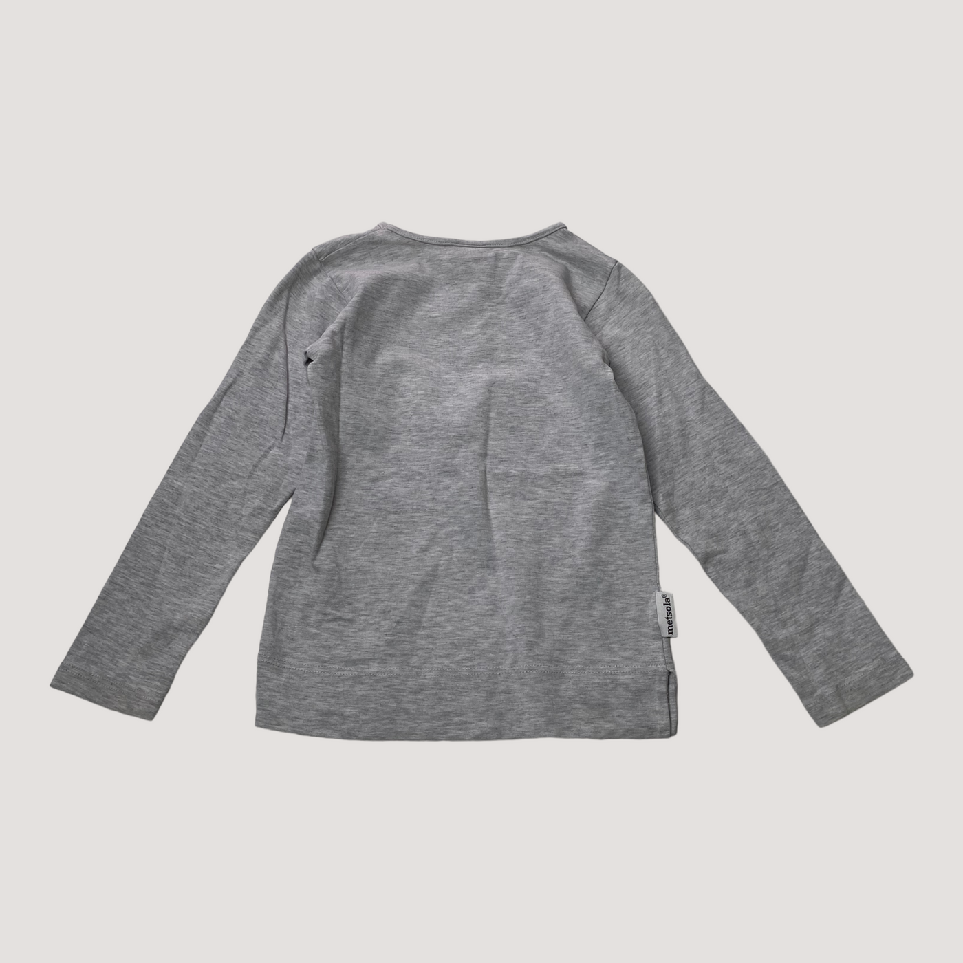 Metsola shirt, platinum grey | 122cm