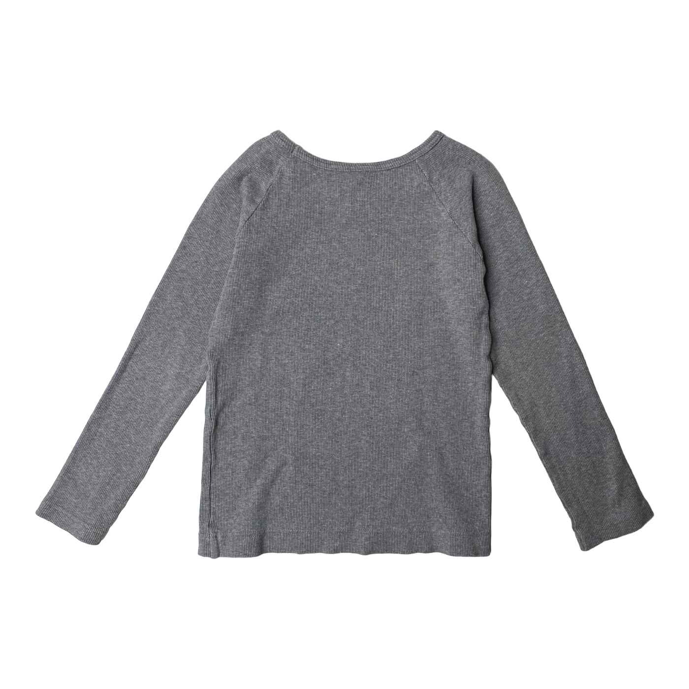 Metsola rib shirt, grey | 122cm