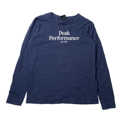 Peak Performance shirt, midnight blue | 160cm