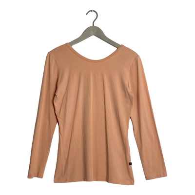 Kaiko cross shirt, peach | woman M