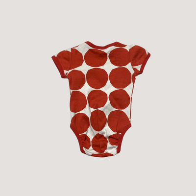 Marimekko dots body, red & white | 62cm