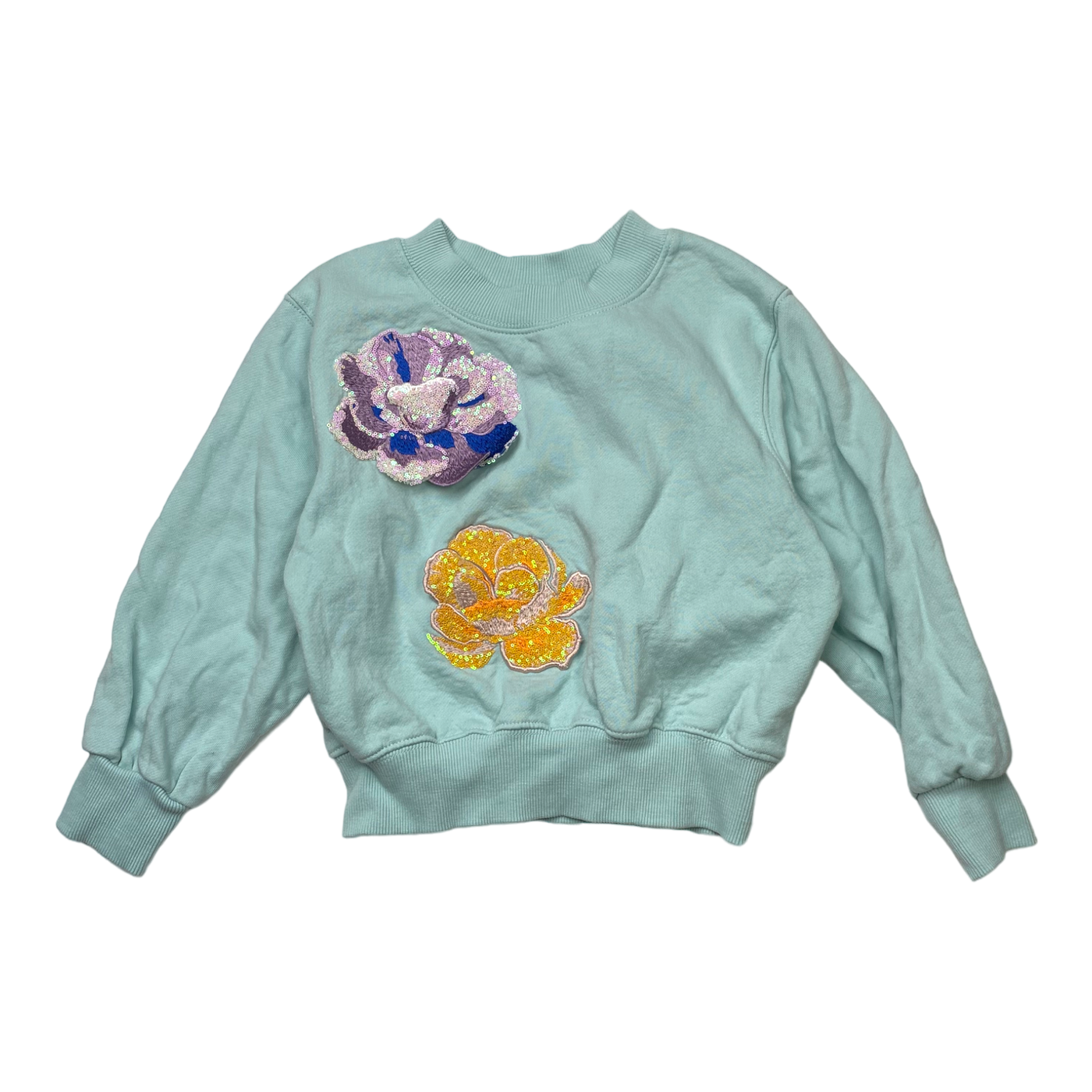 Molo sweatshirt, glitter flower | 104cm