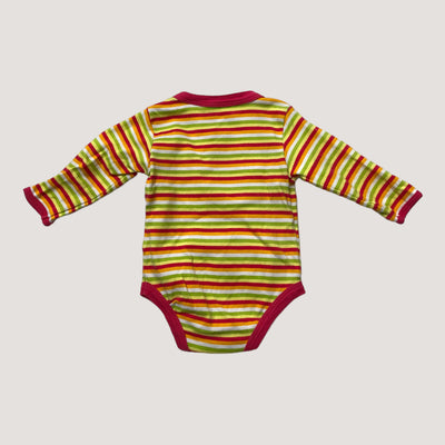 Marimekko stripe body, red & yellow | 62cm