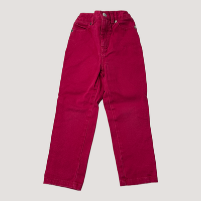 Marimekko jeans, rasberry | 98cm