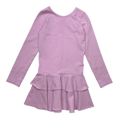 Gugguu frilla dress, plum | 110cm