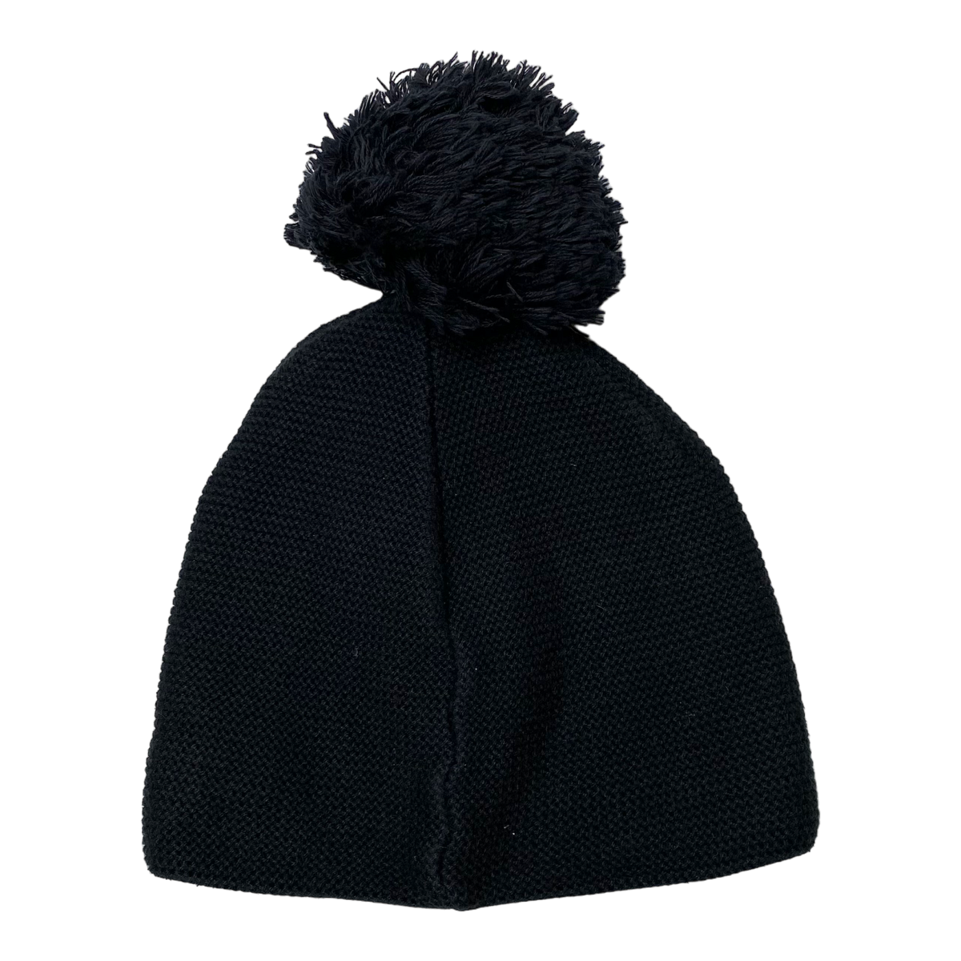 Metsola knitted cotton beanie, black | 3-5y