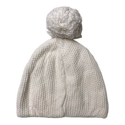 Gugguu cotton knitted beanie, cream | 52/53cm