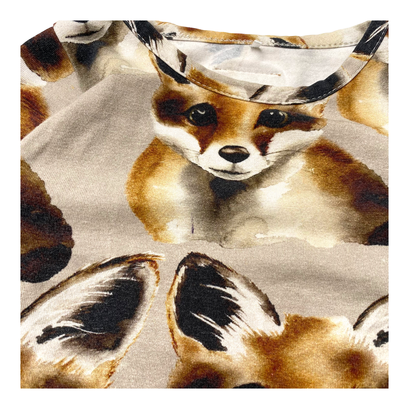 Metsola dress, fox | 62/68cm