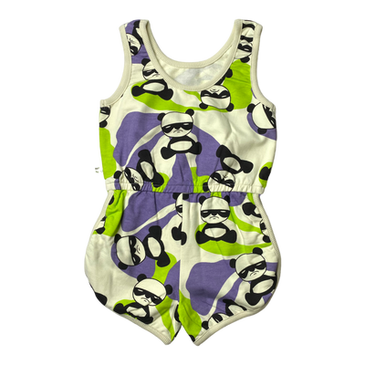 Mainio playsuit, spy panda | 122/128cm