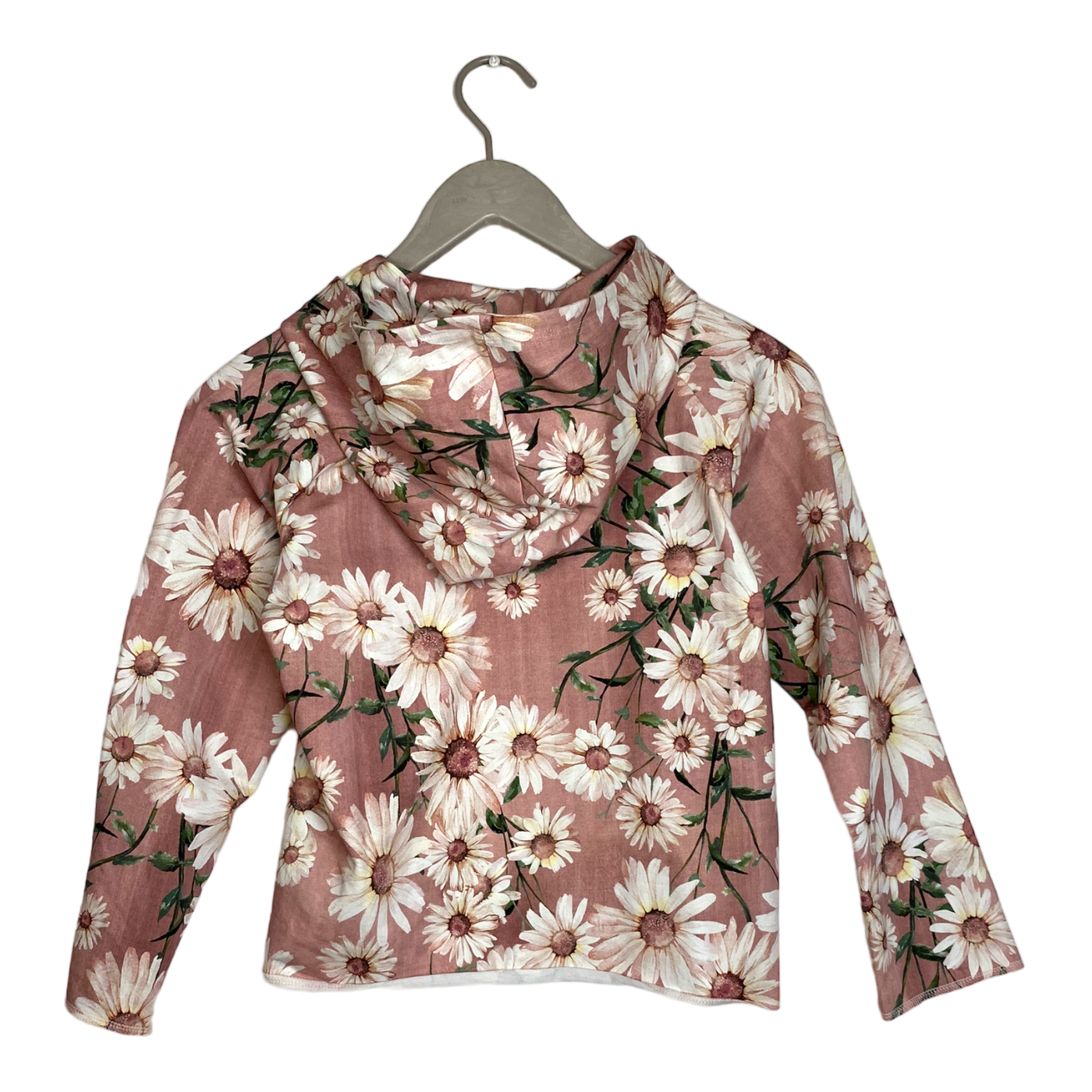 Ommellinen cropped sport hoodie, flower | woman S