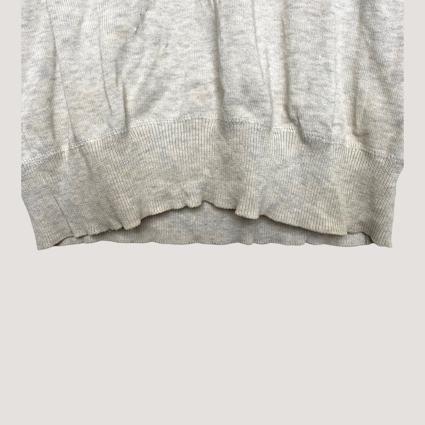 Acne Studios knitted shirt, light melange grey | woman M