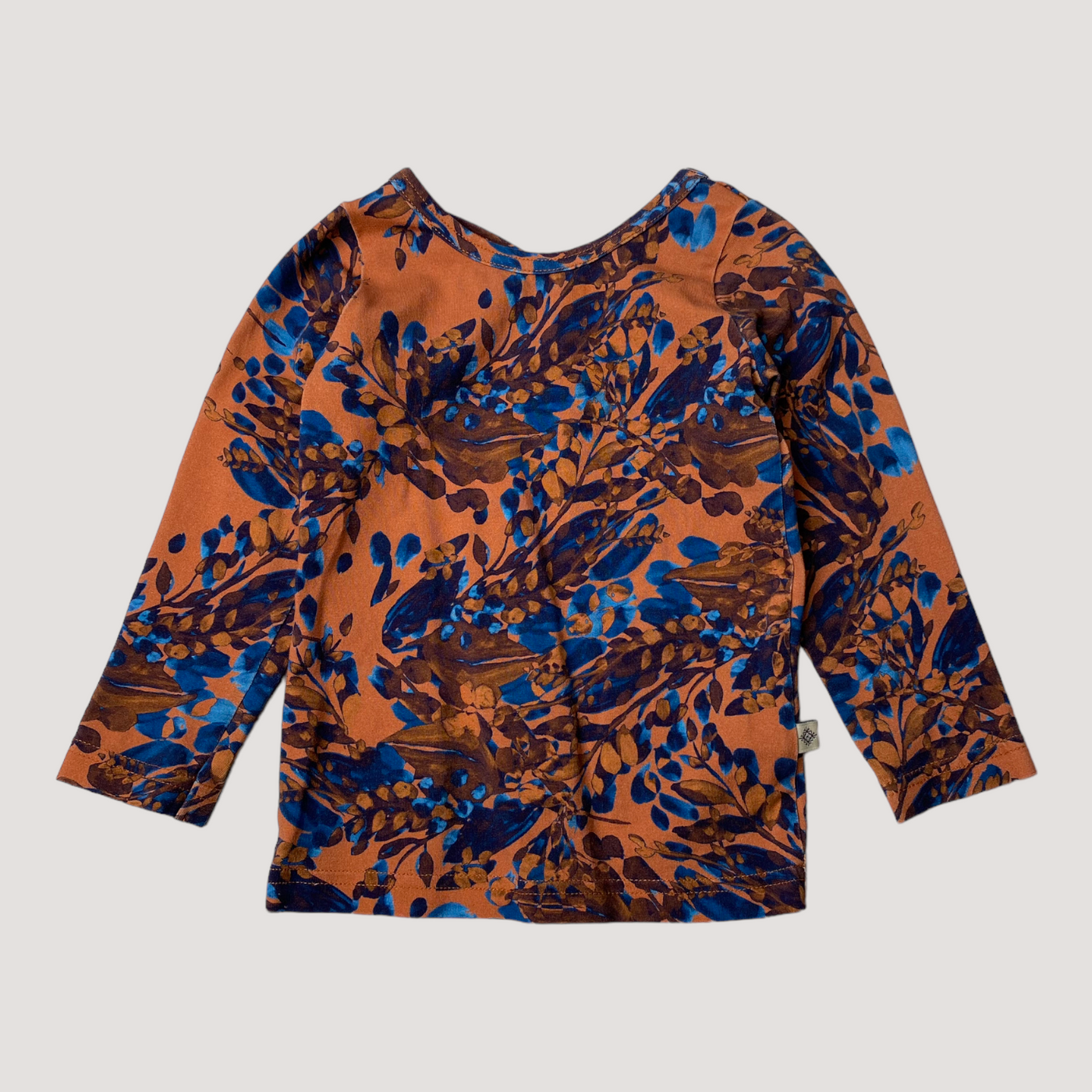 Kaiko cross shirt, autumnal | 86cm