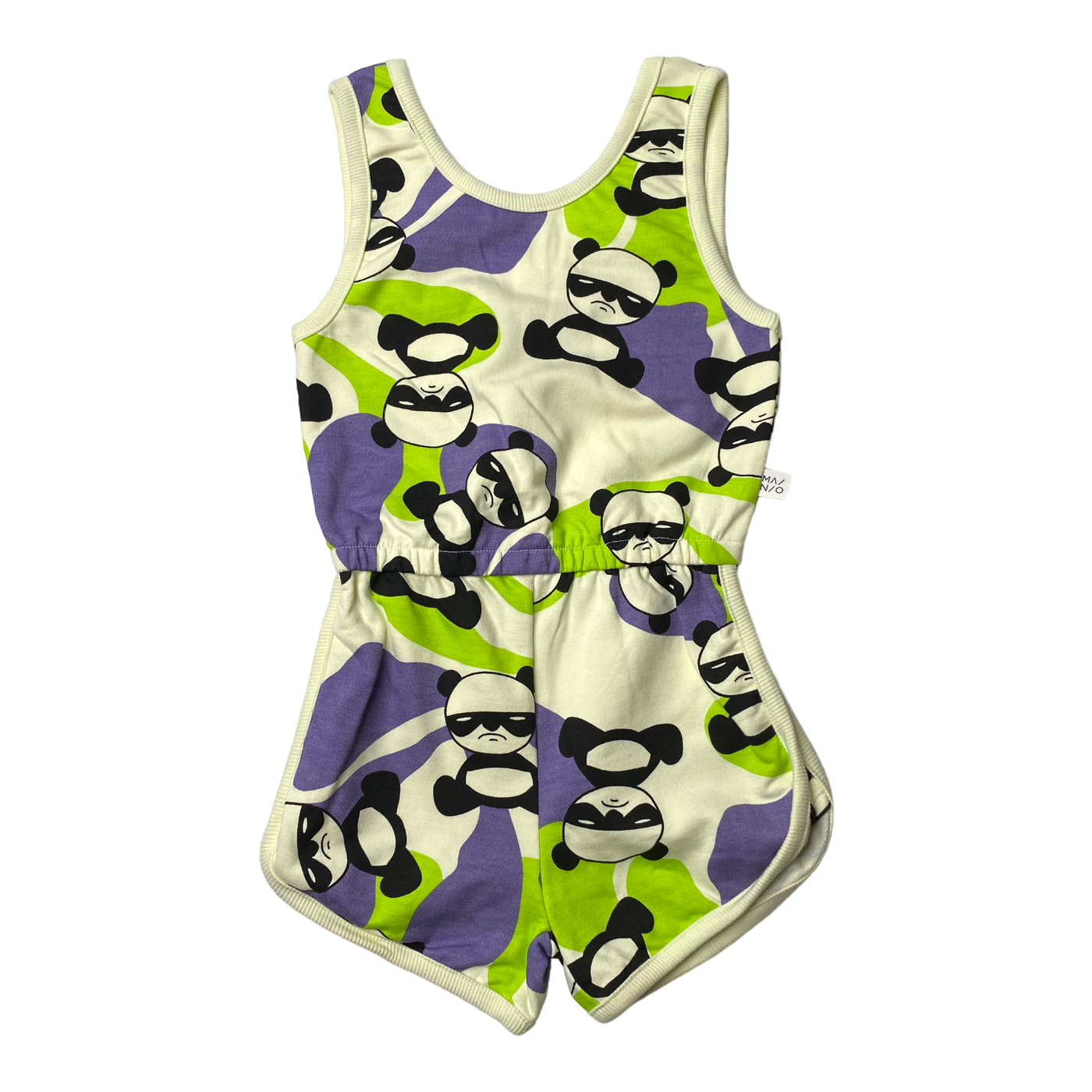 Mainio playsuit, spy panda | 110/116cm