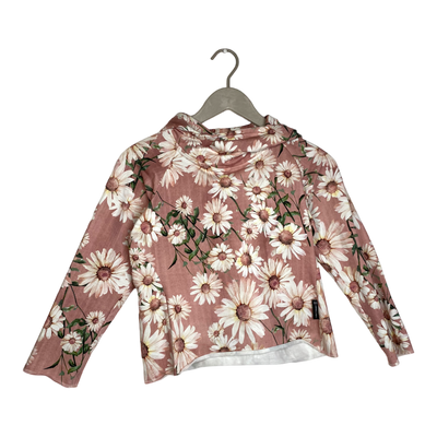 Ommellinen cropped sport hoodie, flower | woman S