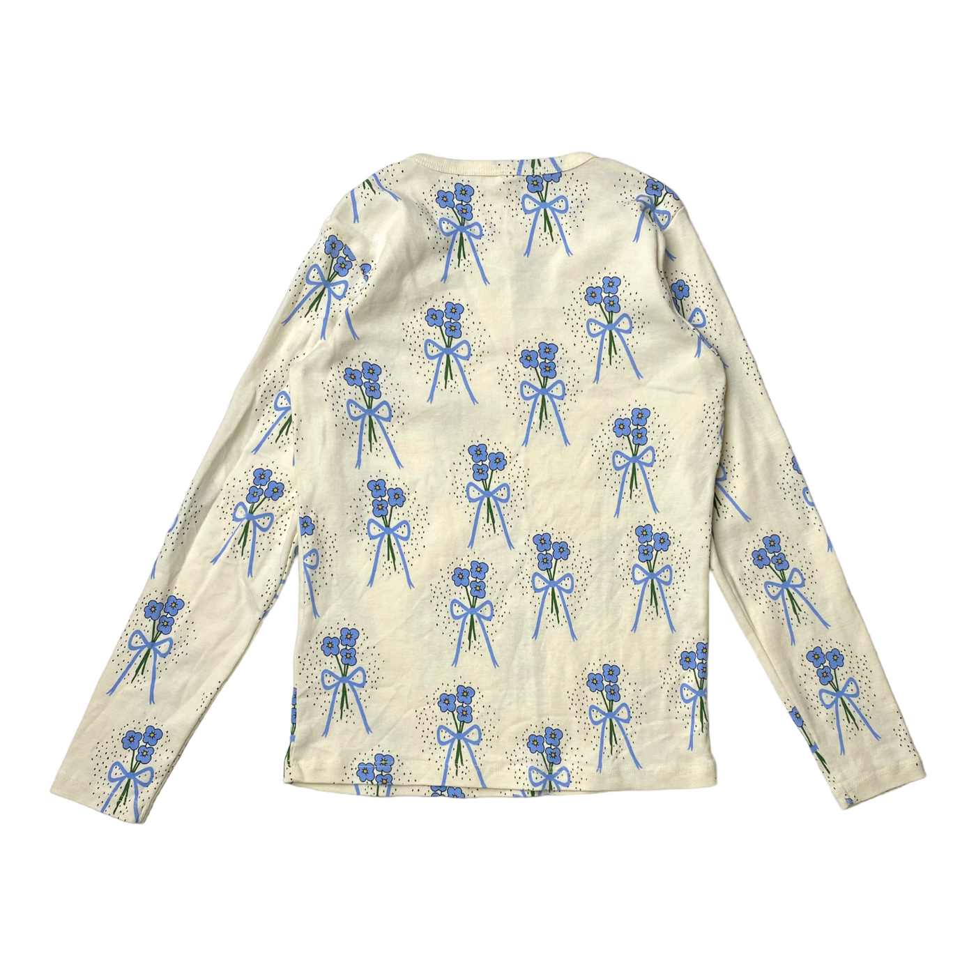 Mini Rodini shirt, flowers | 128/134cm