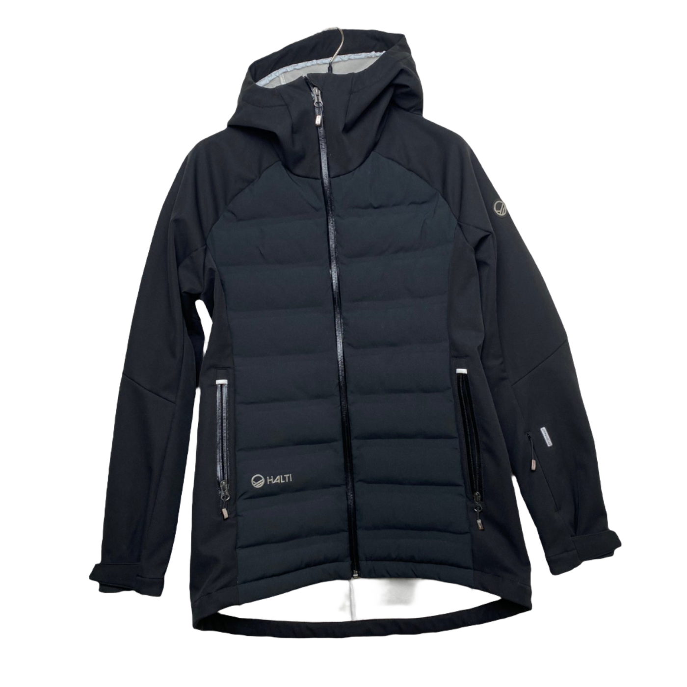 Halti sassy softshell ski jacket, black | woman 38