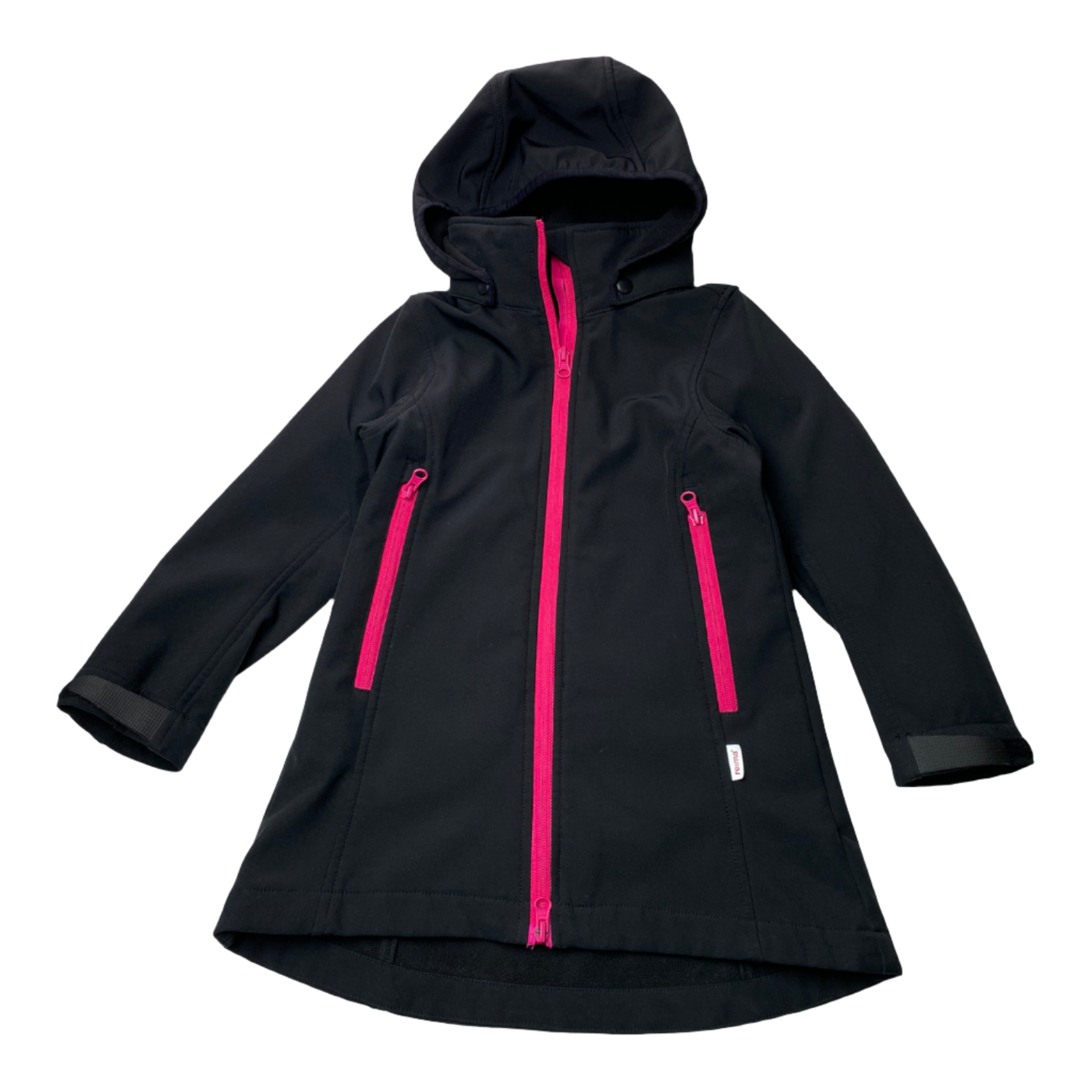 Reima softshell jacket, black | 110cm