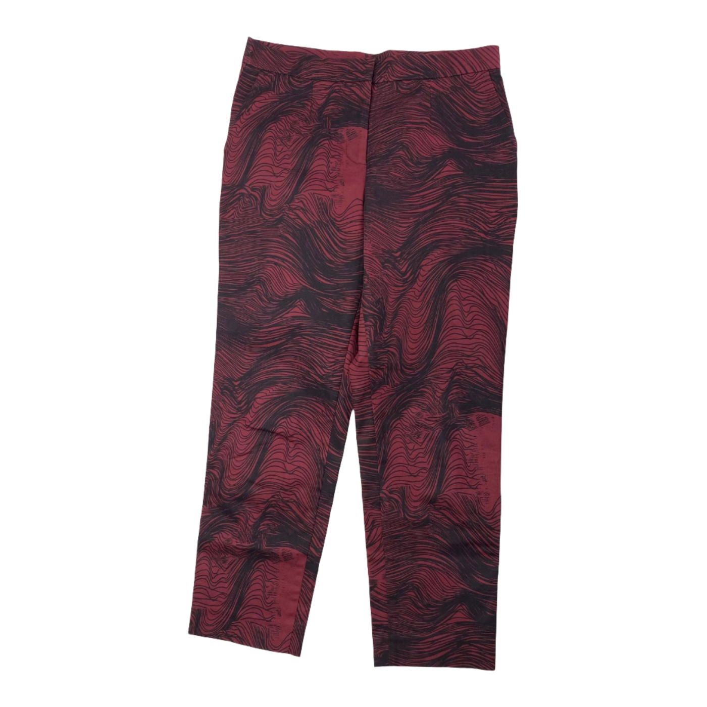 Marimekko pipsa simpukka pants, wine | woman 36