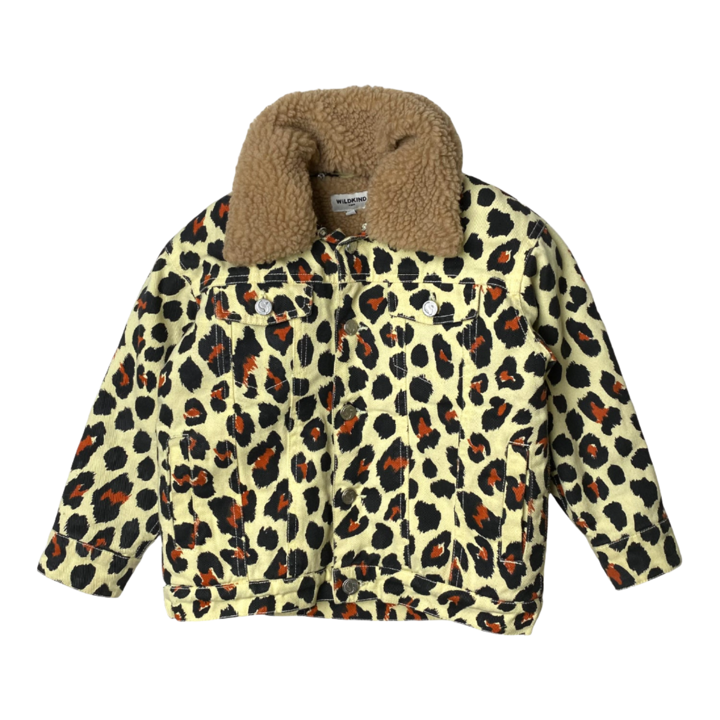 Wildkind peggy jacket, leopard | 116/122cm