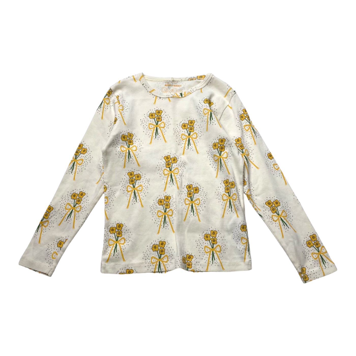 Mini Rodini shirt, flowers | 116/122cm