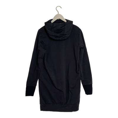 Ommellinen hoodie dress, black | woman M