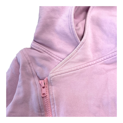 Gugguu zipper hoodie, mauve | 74cm