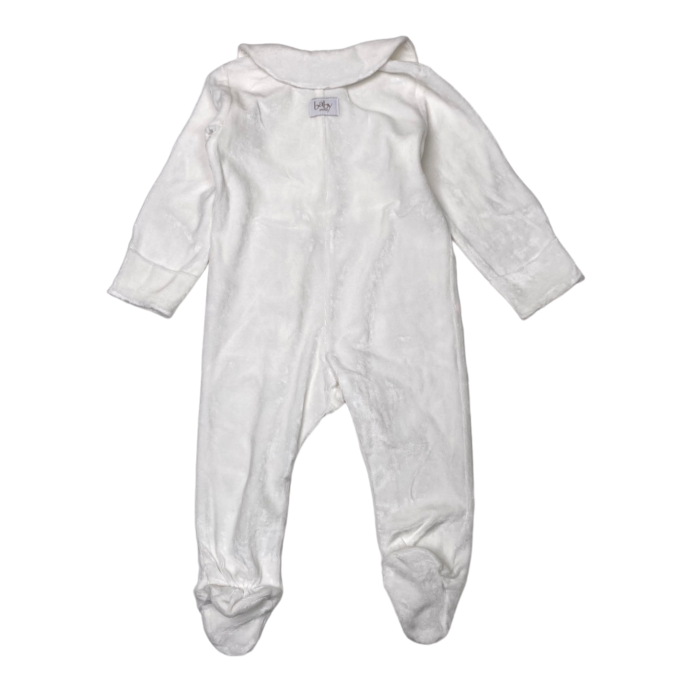 Gugguu terry jumpsuit, white | 74cm