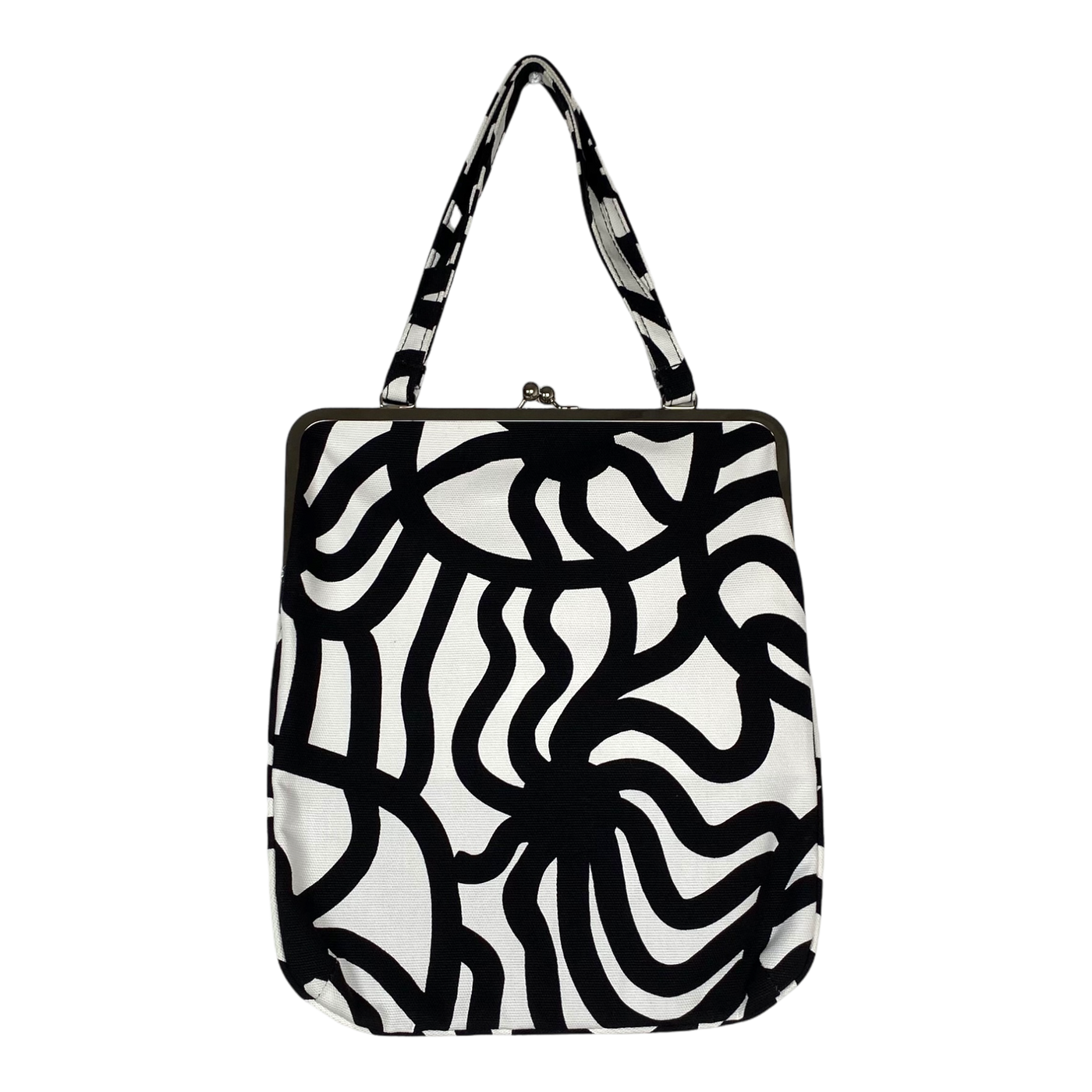 Marimekko bag, black/white | onesize